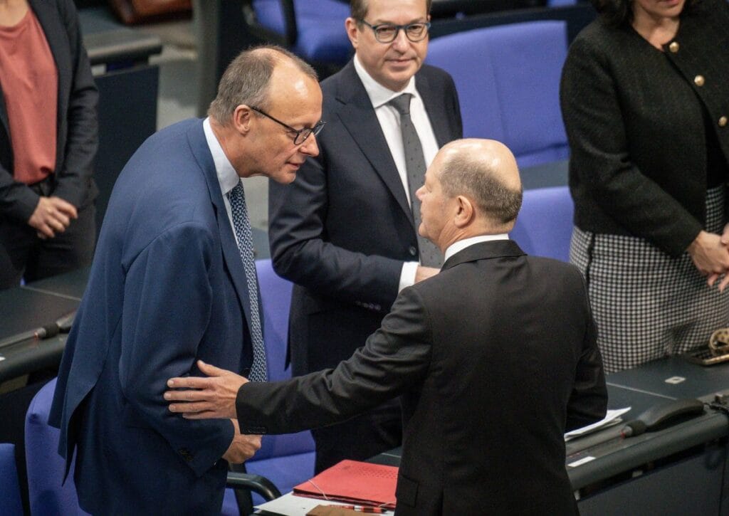 Lire la suite à propos de l’article Allemagne : entre Merz et Scholz, deux visions qui s’entrechoquent avant les élections