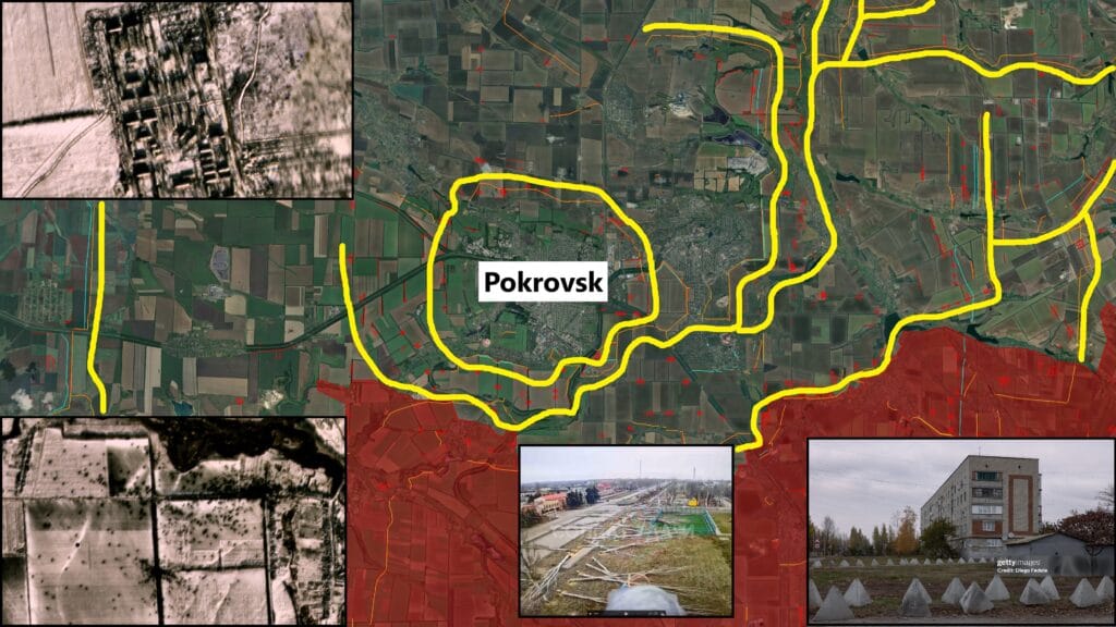 Lire la suite à propos de l’article Ukraine : Pokrovsk fortifications analysed