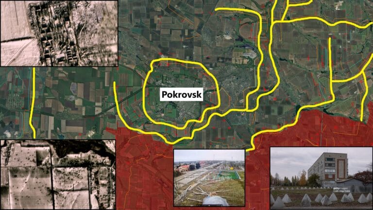 Lire la suite à propos de l’article Ukraine : Pokrovsk fortifications analysed