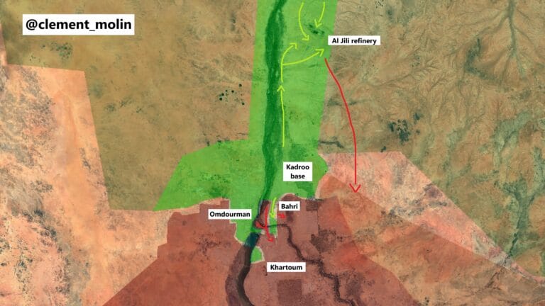 Lire la suite à propos de l’article Crushing defeat for the Rapid Support Forces in Khartoum Bahri and the Al Jili refinery