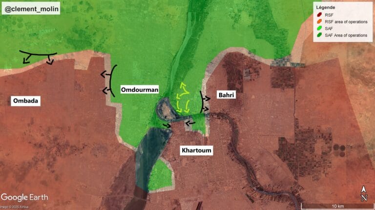 Lire la suite à propos de l’article In Sudan, the Sudanese Armed Forces liberated most of Khartoum twin city, Bahri