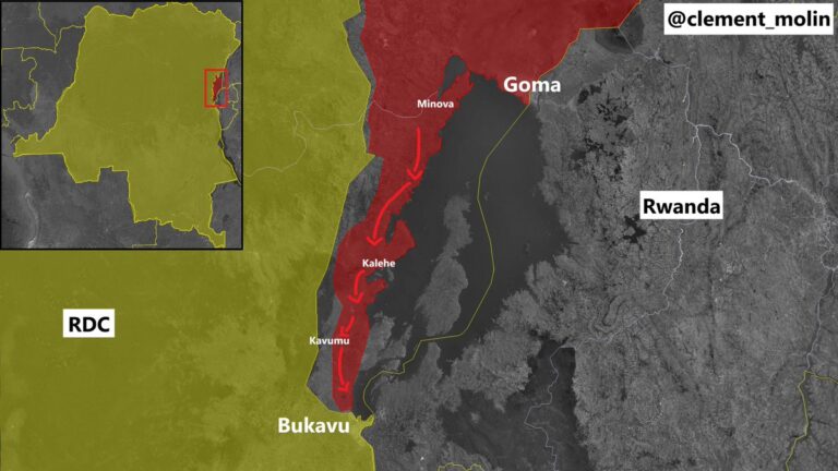 Lire la suite à propos de l’article RDC-Rwanda : entrée du M23 dans Bukavu au Sud-Kivu